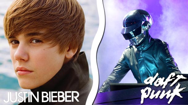 Justin Bieber and Daft Punk now on same record label