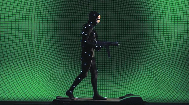 Motion Capture scene in Holy Motors