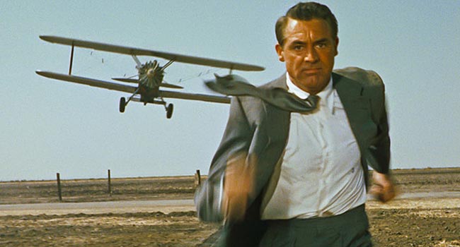 North by Northwest - Nowhere to Hide scene