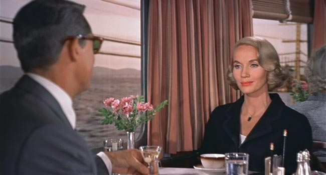 North by Northwest - Sex on a Train scene