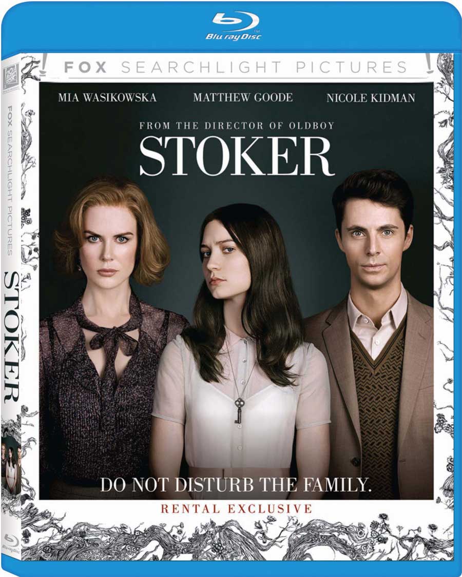 Stoker Blu-ray Cover