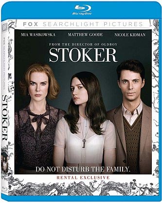 Stoker Blu-ray Cover