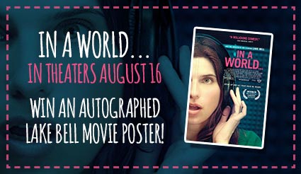 Lake Bell Autographed Movie Poster