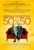 Herb & Dorothy 50X50 movie poster