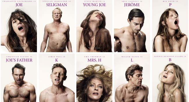 14 Sexy Character Posters for Lars von Trier’s Nymphomaniac