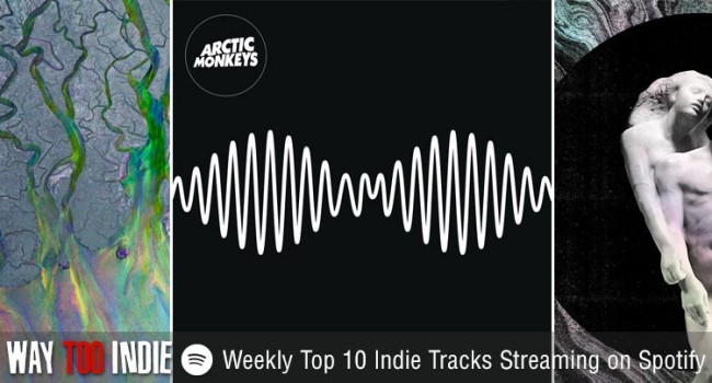 Weekly Top 10 Indie Tracks Streaming on Spotify: Arctic Monkeys, Arcade Fire, & More
