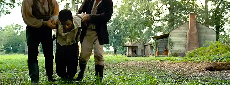 The hanging in 12 Years a Slave