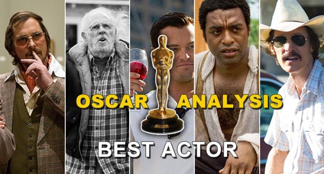 Oscar Analysis 2014: Best Actor