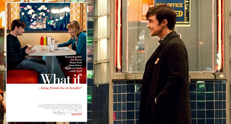 Photos and Poster From Daniel Radcliffe & Zoe Kazan Film ‘What If”