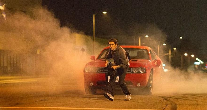 Nightcrawler car chase scene