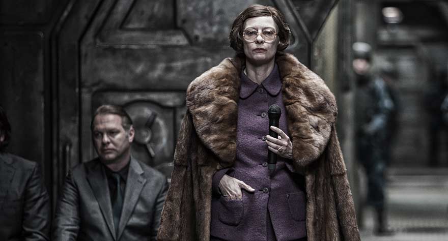 Tilda Swinton Snowpiercer