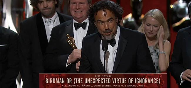 Birdman wins Oscars 2015