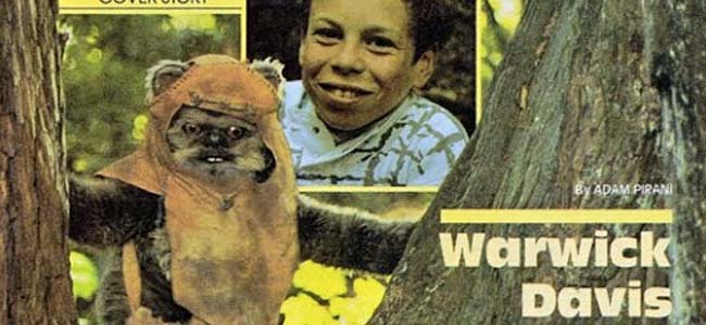 Warwick Davis Ewok