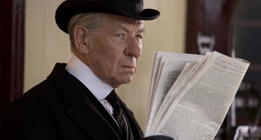 Mr. Holmes movie still 2015