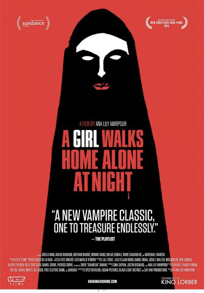 A Girl Walks Home Alone at Night movie poster