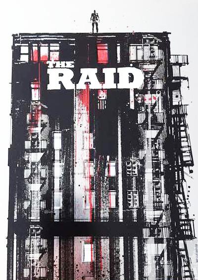 The Raid UK Steelbook movie cover