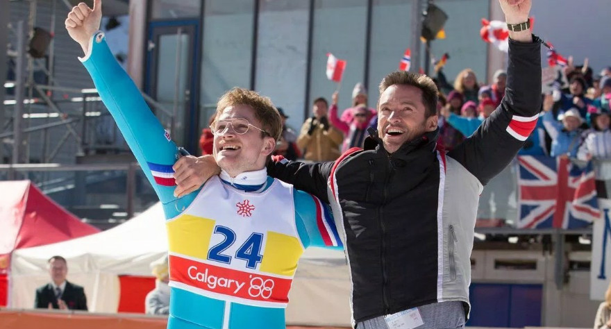 Hugh Jackman, Taron Egerton and Dexter Fletcher Talk ‘Eddie The Eagle’